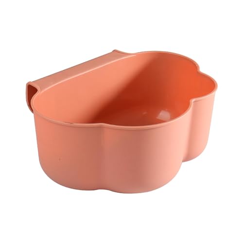 Wickeltisch Organizer,Küchenschrank Tür Hängende Wickeltisch Organizer Zum AnhäNgen WaschschüSsel Baby FüR Wickeltisch Auffangschale KüChenabfalleimer FüR HausmüLl Aufbewahrung AbfallbehäLter (Pink) von Generisch