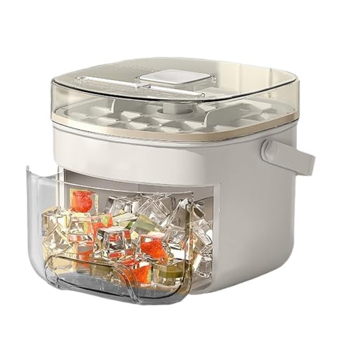 Wiederverschliebare Eiswürfelform Mit Deckel Und Aufbewahrungsbehälter | Eisblockform Mit Griff - Wiederverwendbare Leicht Lösbare Formen Für Hausbar Wohnwagen Kühlschrank Cocktail Outdoor Camping Wiederverschliebare Eiswürfelform Mit Deckel Und Aufbewahrungsbehälter | Eisblockform Mit Griff - Wiederverwendbare Leicht Lösbare Formen Für Hausbar Wohnwagen Kühlschrank Cocktail Outdoor Camping von Generisch