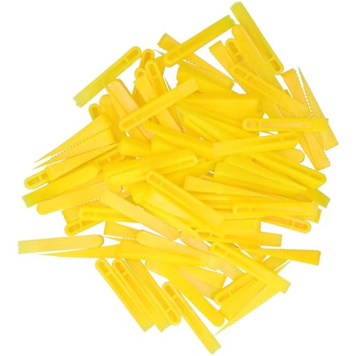 Wiederverwendbare Nivellierkeile, Fliesen-Nivelliersystem, Keile für Fliesen-Nivellierer, 100 Stück Wiederverwendbare Nivellierkeile, Fliesen-Nivelliersystem, Keile für Fliesen-Nivellierer, 100 Stück von Generisch