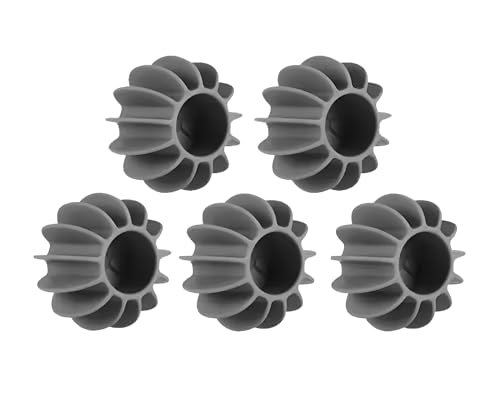 Wiederverwendbare Silikon-Wäschebälle – 5 Stück – Für Waschmaschine und Trockner – Effiziente Haarentfernung und Wäscheauflockerung Wiederverwendbare Silikon-Wäschebälle – 5 Stück – Für Waschmaschine und Trockner – Effiziente Haarentfernung und Wäscheauflockerung von Generisch