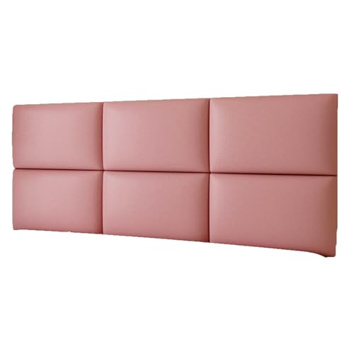 Wiederverwendbares, abnehmbares Bett-Kopfteil, einfach zu montieren, Kanalgenähtes schwimmendes Design, 3D-Schalldichte Wandplatte für verbesserten Komfort und Stil von Generisch