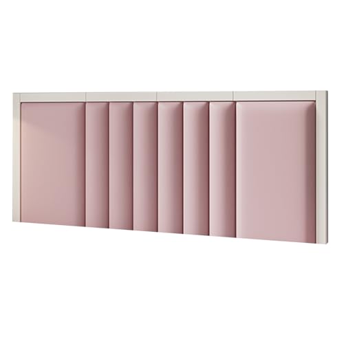 Wiederverwendbares abnehmbares Bett-Kopfteil, Wandmontage mit 3D-Schallschutzplatten, schälen und aufkleben, schwimmendes Design für Zuhause, Hotel, Schule Wiederverwendbares abnehmbares Bett-Kopfteil, Wandmontage mit 3D-Schallschutzplatten, schälen und aufkleben, schwimmendes Design für Zuhause, Hotel, Schule von Generisch