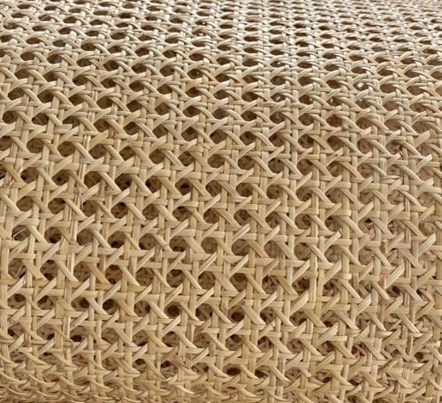 Wiener Geflecht Meterware, 100 x 600cm Große Größe Natürliches Rattan meterware, Stuhl Wiener Geflecht, Rattan Geflecht Natur meterware, Rattan Gurtband,Wiener geflecht Schrank, Möbel, Kommode,Sessel von Generisch