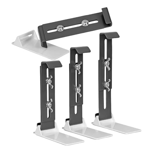 Window Box Brackets, Adjustable Box Brackets, Stainless Steel 4 Set Holder Hangable Mount Enhanced Bottom Support for Railing Fences Balcony Outdoor Garden Windowsills Patio, 3.94-7.09 inches Window Box Brackets, Adjustable Box Brackets, Stainless Steel 4 Set Holder Hangable Mount Enhanced Bottom Support for Railing Fences Balcony Outdoor Garden Windowsills Patio, 3.94-7.09 inches von Generisch