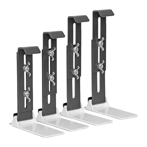 Window Bracket, Box Bracket, 4 Pieces Set Retractable Bottom Cradle Heavy Duty Versatile Secure Hold Extended Reach Long Lasting, Wall Mounted Holder for Railing Outdoor Garden, 3.94-7.09Inches, Black Window Bracket, Box Bracket, 4 Pieces Set Retractable Bottom Cradle Heavy Duty Versatile Secure Hold Extended Reach Long Lasting, Wall Mounted Holder for Railing Outdoor Garden, 3.94-7.09Inches, Black von Generisch