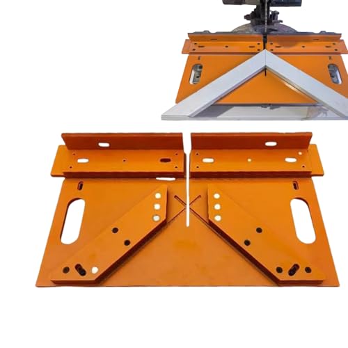 Winkelschnittführung, Gehrungssägenwinkel, Schneidführung 45 Grad, robustes Zubehör, hochpräzise Hilfe für Holz, Aluminium, PVC, Gips Winkelschnittführung, Gehrungssägenwinkel, Schneidführung 45 Grad, robustes Zubehör, hochpräzise Hilfe für Holz, Aluminium, PVC, Gips von Generisch