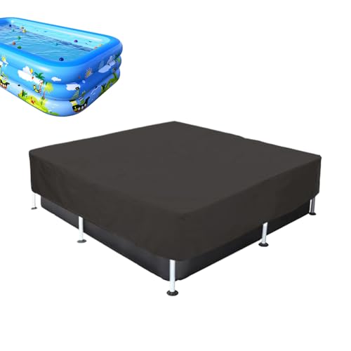 Winterpoolabdeckung - Schwimmbad Abdeckung, wasserdichte Poolplane | Robuste Schwimmbadabdeckung, Uv-Beständiger Poolschützer Rechteckig, Poolabdeckung Für Garten Freien Winter Und Schutz Vor Schmutz Winterpoolabdeckung - Schwimmbad Abdeckung, wasserdichte Poolplane | Robuste Schwimmbadabdeckung, Uv-Beständiger Poolschützer Rechteckig, Poolabdeckung Für Garten Freien Winter Und Schutz Vor Schmutz von Generisch