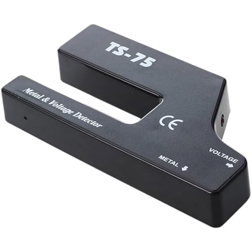 Wire Pipe Metals Detector, High Sensitivity Wall Scanner, 3.07x0.94x5.91 Inches, Stud Sensor, Compact Design, Wood Metal Wires Detection for Home and Professional Use, Black von Generisch