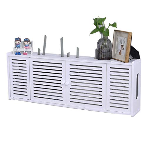 Wireless Router Regal Haushalt Holz Kunststoff Panel Multimedia Aufbewahrungsbox WiFi Floating Rack Wireless Router Regal Haushalt Holz Kunststoff Panel Multimedia Aufbewahrungsbox WiFi Floating Rack von Generisch