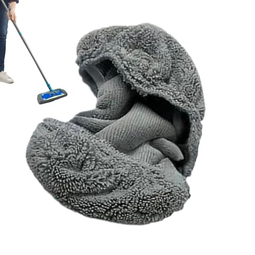 Wischmopp Bezüge, Wischlappen, Nass und Trocken Reinigungstücher für Wohnzimmer Küche Flur Fliesen Eingangsbereich Holzböden Haushalt Wischmopp Bezüge, Wischlappen, Nass und Trocken Reinigungstücher für Wohnzimmer Küche Flur Fliesen Eingangsbereich Holzböden Haushalt von Generisch