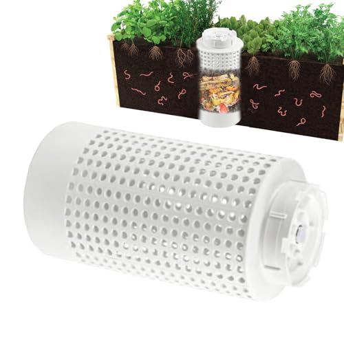 Wurmfarm Komposter, Wurmaufzugskiste | Feuchtigkeitsregulierender Anzuchtbehälter, Platzsparend für Bio-Recycling, Gartenabfälle, nachhaltige Wohnbodenanreicherung Wurmfarm Komposter, Wurmaufzugskiste | Feuchtigkeitsregulierender Anzuchtbehälter, Platzsparend für Bio-Recycling, Gartenabfälle, nachhaltige Wohnbodenanreicherung von Generisch