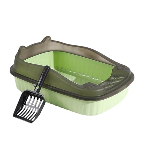 XXL Katzenklo mit hohen Seitenwänden, Katzen Klo offene Katzentoilette, mit Schaufel, für Kätzchen und große Katzen, ohne Deckel XXL Katzenklo mit hohen Seitenwänden, Katzen Klo offene Katzentoilette, mit Schaufel, für Kätzchen und große Katzen, ohne Deckel von Generisch