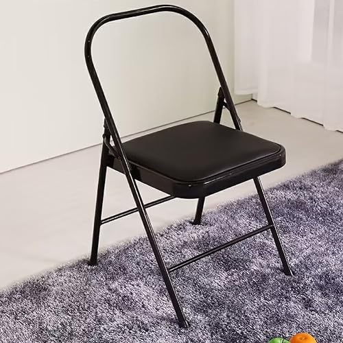 Yoga Stuhl - Rückenfreier Pilates Hilfsstuhl mit rutschfesten Füßen, stabil und langlebig für Yoga Praxis Yoga Stuhl - Rückenfreier Pilates Hilfsstuhl mit rutschfesten Füßen, stabil und langlebig für Yoga Praxis von Generisch