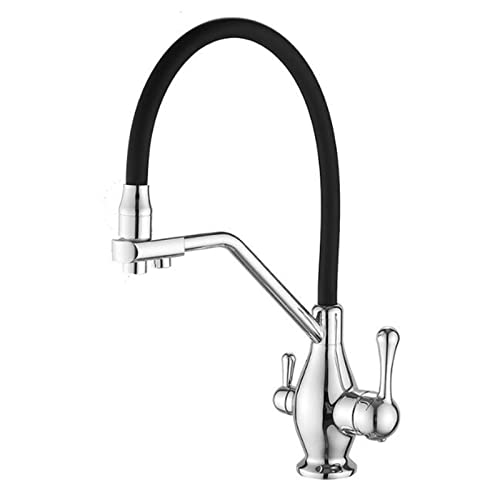 ZLLFHS Way Wasserfilter Wasserhahn Trinkarmaturen Messing Multifunktions in 1 Küchenarmatur Wasserhahn Grau ZLLFHS Way Wasserfilter Wasserhahn Trinkarmaturen Messing Multifunktions in 1 Küchenarmatur Wasserhahn Grau von Generisch