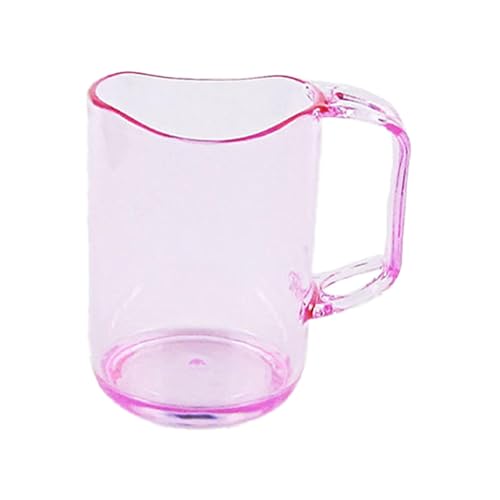 Zahnbürstenbecher – Zahnbürstenbecher Für Badezimmer | Gebogener Badezimmerbecher Mit Henkel | Badezimmer-Mundwasserbecher | Mehrzweck-Zahnbürsten-Zahnpasta-Halter | Wiederverwendbarer Zahnbürstenbech von Generisch