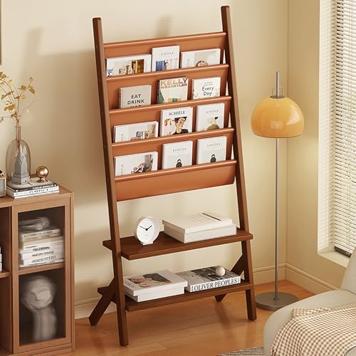 Zeitschriftenständer aus Holz, platzsparender Aktenordner für Schlafzimmer, Wohnzimmer, Büro Zeitschriftenständer aus Holz, platzsparender Aktenordner für Schlafzimmer, Wohnzimmer, Büro von Generisch