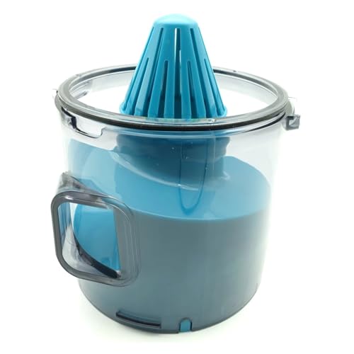Zubehör, Kompatibel for Philips, staubsauger FC6405 FC6407 FC6408 FC6409 mülleimer staub eimer transparent eimer(Plum) von Generisch