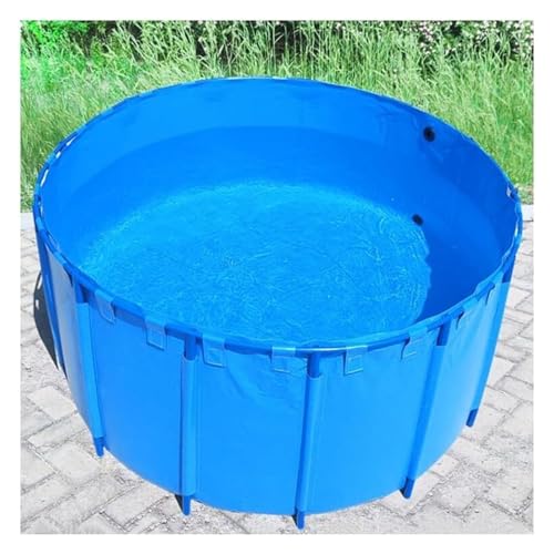 Zusammenklappbarer PVC-Fischteich mit Wasserauslass, freistehendes Indoor-Aquarium und Koi-Kulturbewässerungstank im Freien Zusammenklappbarer PVC-Fischteich mit Wasserauslass, freistehendes Indoor-Aquarium und Koi-Kulturbewässerungstank im Freien von Generisch