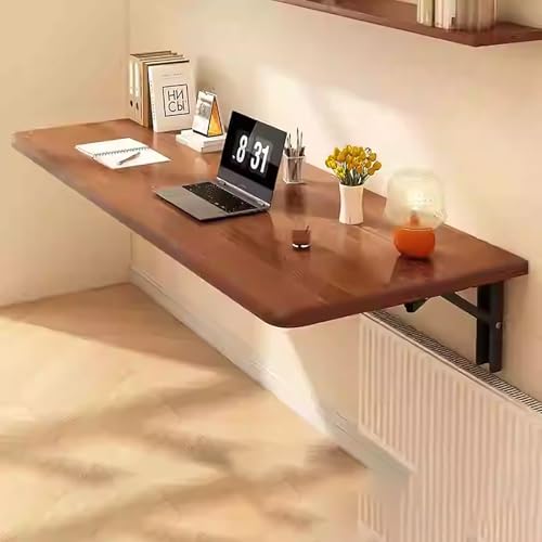 Zusammenklappbarer Tisch zur Wandmontage, platzsparend, zusammenklappbar, für Küche und Waschtisch, schwimmendes Esszimmer, Arbeitszimmer, Büro, Schlafzimmer, vielseitiges und stilvolles Design Zusammenklappbarer Tisch zur Wandmontage, platzsparend, zusammenklappbar, für Küche und Waschtisch, schwimmendes Esszimmer, Arbeitszimmer, Büro, Schlafzimmer, vielseitiges und stilvolles Design von Generisch