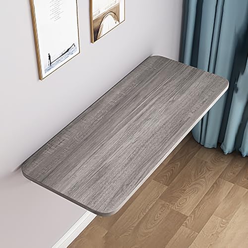 Zusammenklappbarer Wandtisch, schwimmende Arbeitsplatte, einfach zu montieren, Küchen-Esstisch für Büros und Restaurants von Generisch