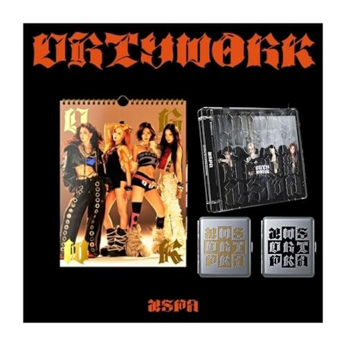 aespa Dirty Work [Dirty Case Ver.] Vollversion Set (Worker 1ea + Code 1e + Case 1ea) von Generisch