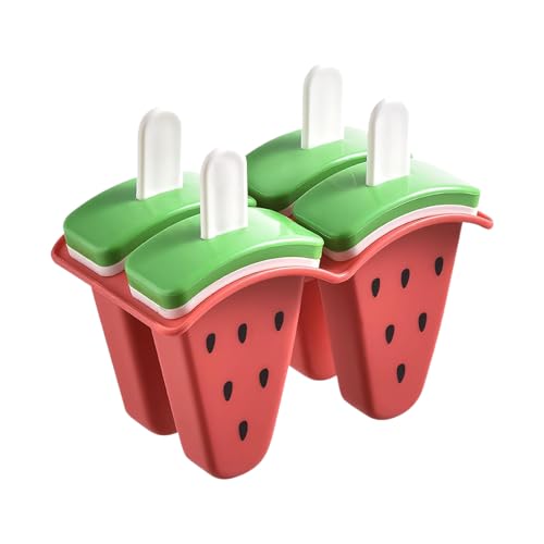 am Stiel Formen - Wiederverwendbare Wassermelonen-Form für creme - Einfache Entnahme Lebensmittelechtes Gefrierfach Aufbewahrungsbehälter Mit Stäbchen Für Pudding am Stiel Formen - Wiederverwendbare Wassermelonen-Form für creme - Einfache Entnahme Lebensmittelechtes Gefrierfach Aufbewahrungsbehälter Mit Stäbchen Für Pudding von Generisch