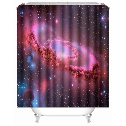 duschvorhang badewanne 120 x 180 cm Außerirdische Galaxie Shower Curtains Schnelltrocknender Mikrofaser Spritzschutz fürs Familienbad oder Sportumkleide MY2018 duschvorhang badewanne 120 x 180 cm Außerirdische Galaxie Shower Curtains Schnelltrocknender Mikrofaser Spritzschutz fürs Familienbad oder Sportumkleide MY2018 von Generisch