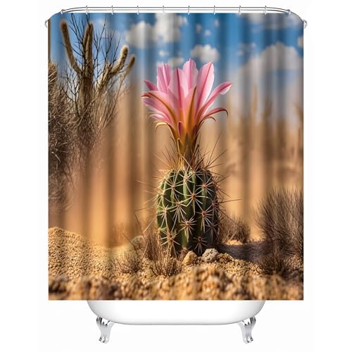 duschvorhang mit Gewicht 180 x 180 cm Kaktusblüten duschvorhang mit Haken Dekorativer wasserabweisender Sichtschutz für WG-Bad oder Gästezimmer MY1472 duschvorhang mit Gewicht 180 x 180 cm Kaktusblüten duschvorhang mit Haken Dekorativer wasserabweisender Sichtschutz für WG-Bad oder Gästezimmer MY1472 von Generisch