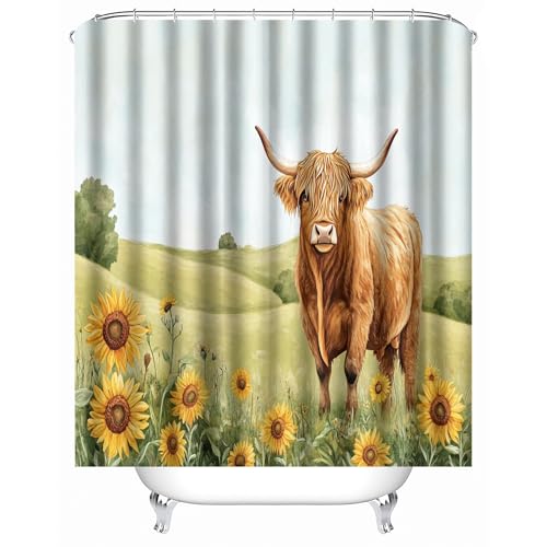duschvorhang schwarz weiß 180 x 210 cm Yak duschvorhang bunt Hygienischer Mikrofaser Bad Trenner für Sauna, Campingplatz oder Bungalow MY3064 duschvorhang schwarz weiß 180 x 210 cm Yak duschvorhang bunt Hygienischer Mikrofaser Bad Trenner für Sauna, Campingplatz oder Bungalow MY3064 von Generisch
