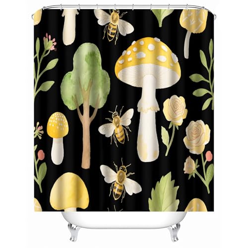 duschvorhang waschbar 180 x 200 cm Cartoon Bunte Pilze duschvorhang bunt Hygienischer wasserfester Bad Raumteiler für Campingplatz oder Gästebereich MY1118 duschvorhang waschbar 180 x 200 cm Cartoon Bunte Pilze duschvorhang bunt Hygienischer wasserfester Bad Raumteiler für Campingplatz oder Gästebereich MY1118 von Generisch