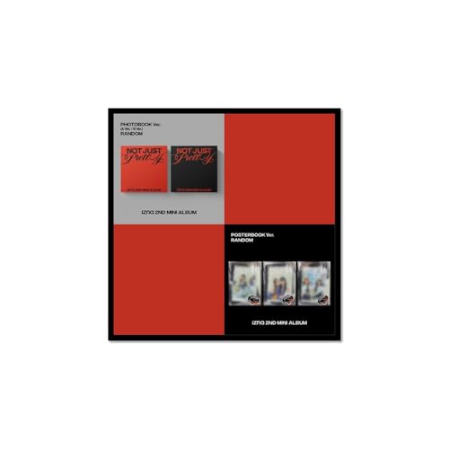 izna Not Just Pretty [2 Photobook + 3 Posterbuch All 5 Ver Set] 2. Mini-Album von Generisch