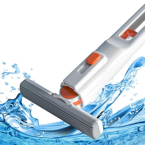 m-ini Wischmopp Tragbarer se-lf-squeeze kleiner Wischmopp | Handmopp drehbares Design keine Handwaschbecken | Für Waschbecken, Badezimmer, Küchenarbeitsplatte m-ini Wischmopp Tragbarer se-lf-squeeze kleiner Wischmopp | Handmopp drehbares Design keine Handwaschbecken | Für Waschbecken, Badezimmer, Küchenarbeitsplatte von Generisch