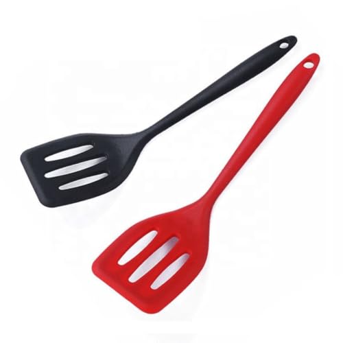 pfannenwender,Silikonspatel Pfanneheber, spatula frying pan nonstick silicone,spatule von Generisch