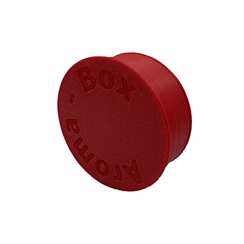 Aufbewahrungsbox passend für Air-Up Duft-Pod Aroma-Pod - Pod Case zur Aufbewahrung von Air-Up Pods, Schutzhülle Aroma-Box kompatibel mit Air-Up Flasche - 4 Farben (rot) von generisch