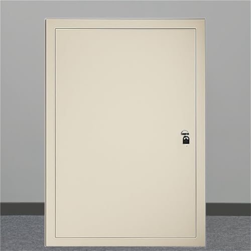 revisionsdeckel oder türen Abnehmbare, verdeckte Inspektionsplatte, Dachbodenzugangs-Frontplatte, Inspektionstür für Gebäudewartung/Wände, abschließbare elektrische(60 x 100cm/24 x 39in) von Generisch
