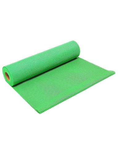rutschfeste Matten for Supermärkte, Obstmatten, Schutznetzmatten for Gemüse- und Obsttische, Bodenmatten aus Netzgewebe for Regale, rutschfeste Matten(Green,0.8x10 Meters) von Generisch