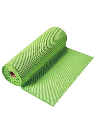 rutschfeste Netzmatte for den Supermarkt – Schutzpolster for Abtropffläche und Theke – leicht zu reinigen, vielseitig einsetzbar(Green,1.6x5 Meters) von Generisch