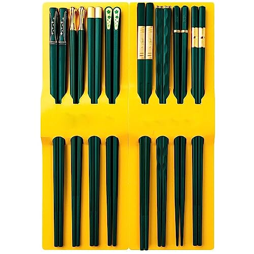 sushi stäbchen essstäbchen holz 24,3 cm Möbel-Essstäbchen, wiederverwendbare Essstäbchen, langlebig und verschleißfest(Color:C,Size:8 pairs) von Generisch