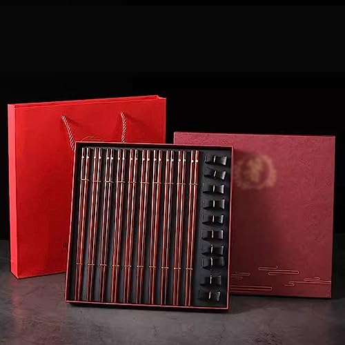 sushi stäbchen essstäbchen holz Essstäbchen Home Gift Hotel Dealer Essstäbchen-Erweitertes Set(Color:D,Size:25cm) von Generisch