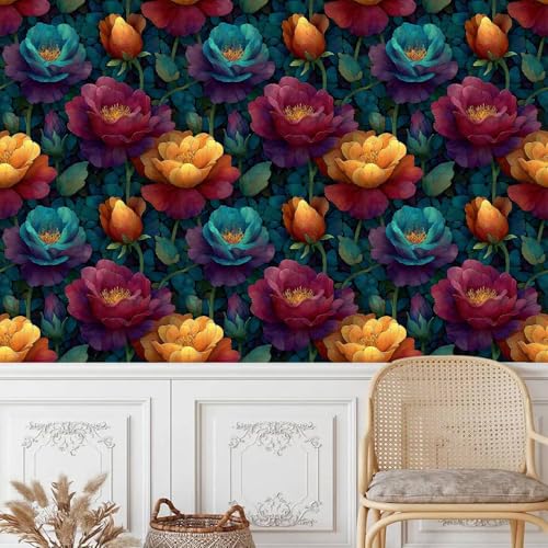 tapete selbstklebend 44wX300Lcm Retro-rotes Und Gelbes Blumenfenster tapetenkleister vliestapete Hochwertiges Wandbild für Mietwohnungen – ideal zur schnellen Raumgestaltung ohne Bohren EBZ9-261708 tapete selbstklebend 44wX300Lcm Retro-rotes Und Gelbes Blumenfenster tapetenkleister vliestapete Hochwertiges Wandbild für Mietwohnungen – ideal zur schnellen Raumgestaltung ohne Bohren EBZ9-261708 von Generisch