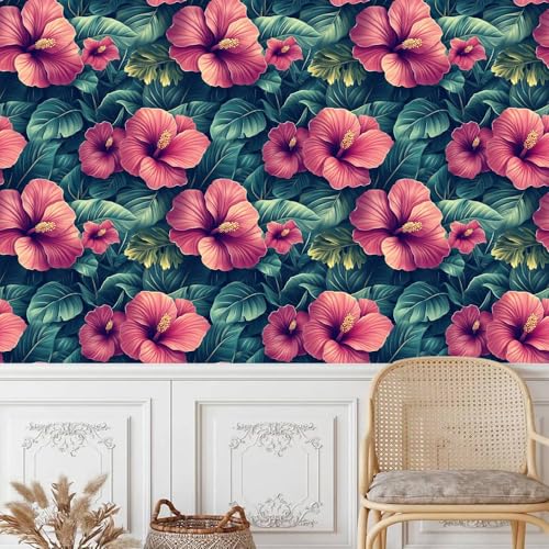 tapete vintage 44wX1000Lcm Bunte Blumen Und Grüne Blätter tapete Selbstklebende Wandverkleidung für Büro oder Leseraum – sauber, modern und einfach montiert EBZ9-263345 tapete vintage 44wX1000Lcm Bunte Blumen Und Grüne Blätter tapete Selbstklebende Wandverkleidung für Büro oder Leseraum – sauber, modern und einfach montiert EBZ9-263345 von Generisch