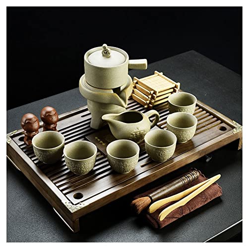 türkische teekanne teeservice teekanne mit tasse Buddha-Statue, Kungfu-Teeset, japanisches Gongfu-Teeset, Keramik-Teekanne und Teetasse und Untertasse, Teehalter, mit einer tragbaren Reisetasche(Colo türkische teekanne teeservice teekanne mit tasse Buddha-Statue, Kungfu-Teeset, japanisches Gongfu-Teeset, Keramik-Teekanne und Teetasse und Untertasse, Teehalter, mit einer tragbaren Reisetasche(Colo von Generisch