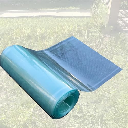 wellplatten transparent Staubdichte transparente GFK-Dachplatten, Wetterschutz-GFK-Dachfensterplatten, Fiberglas-Dachfensterplatte für Fahrradschuppen(W 0.6m/23.6in,L 16m/630in) von Generisch