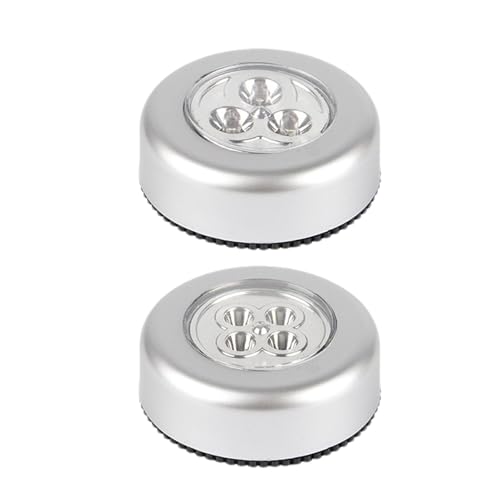 -zum Aufkleben für den Schrank, selbstklebende | Kofferraumleuchte zum Aufkleben, Tap-, kabelloses Nachtlicht, zum Aufkleben für Metall, Glasoberflächen für Treppen, Flur, Küche -zum Aufkleben für den Schrank, selbstklebende | Kofferraumleuchte zum Aufkleben, Tap-, kabelloses Nachtlicht, zum Aufkleben für Metall, Glasoberflächen für Treppen, Flur, Küche von Generisch