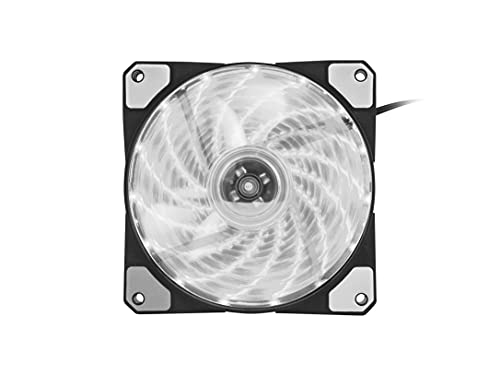 Genesis Fan CASE/PSU HYDRION 120 White; LED; 120 mm von Genesis