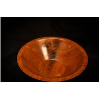 Rustikale Kirschholzschale - Zeitlos Handarbeit Tischplatte Akzent Gedrechselt Geschnitzte Schale Dekorierte Handgemachte Natural Home Id #0379 von Genewoodconcepts