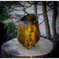 Unikat Holz Gedreht Und Geschnitzt Natürlicher Rand Farbige Ahorn Fußschale Vase Hochfiguriert 1972 Unikat Holz Gedreht Und Geschnitzt Natürlicher Rand Farbige Ahorn Fußschale Vase Hochfiguriert 1972 von Genewoodconcepts
