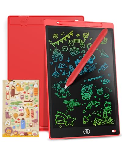 Genialba LCD-Schreibtablette, elektronisches Zeichenbrett mit 8,5 Zoll (21,9 cm), Grafiti-Tafel mit radierbarer Bildschirmsperre und wiederverwendbar, für Kindermalereien und Lernspielzeug von Genialba
