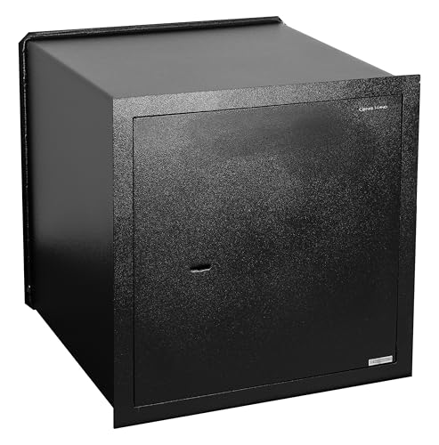 Genie Hand | Mechanischer Verdeckter Wandtresor Großer Sicherheitskasten mit Schlüssel und Doppelbartschloss Geldtresor von Genie Hand