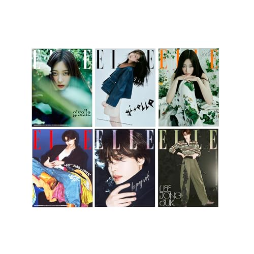 ELLE MAGAZINE KOREAN AUGUST 2024 (Cover C [GISELLE] ver.) von Genie Music